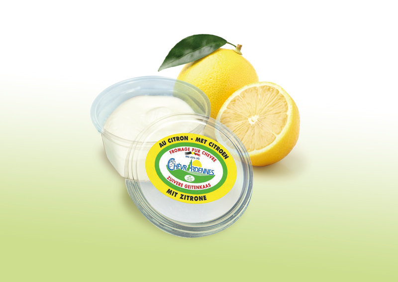 ChèvrArdennes tartinable citron